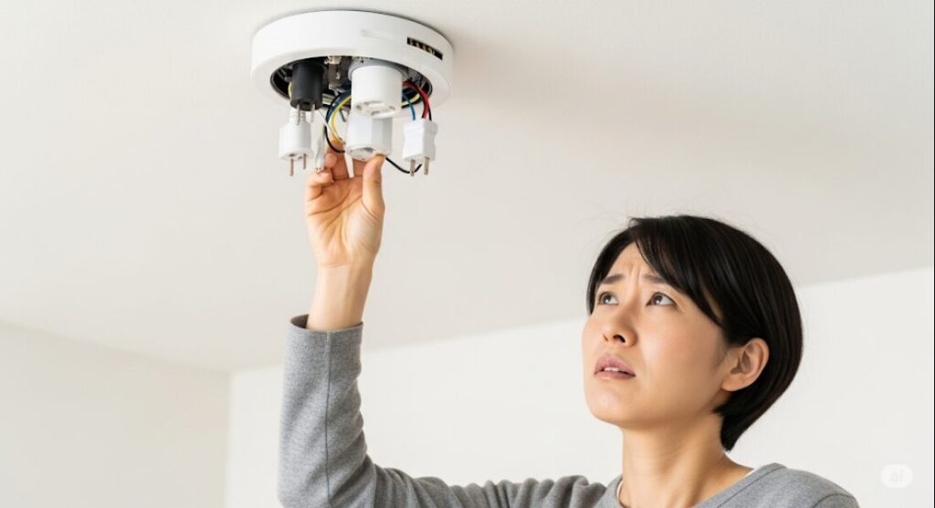シーリングライトのアダプターが外れない？まず確認する基本