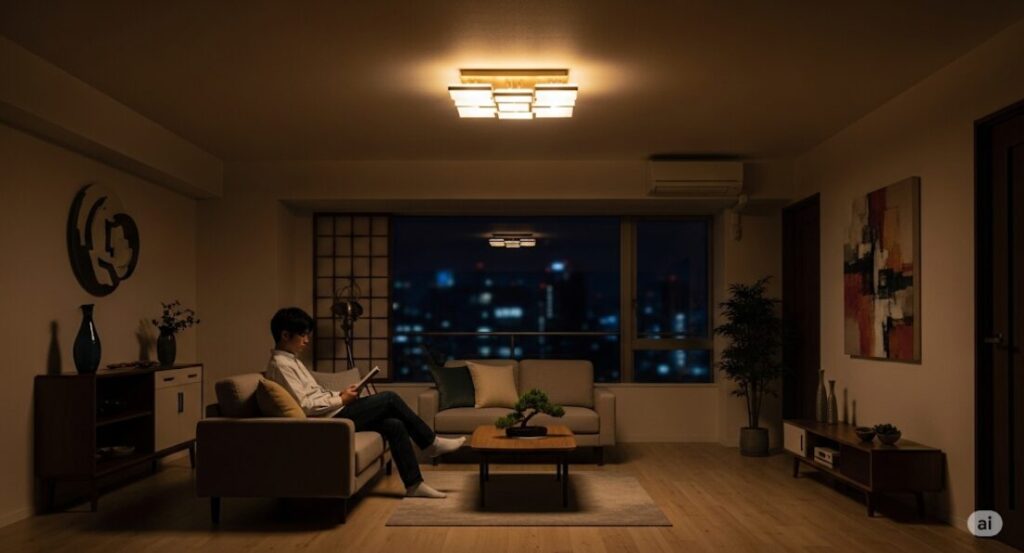 シーリングライトが暗いと感じる代表的な原因