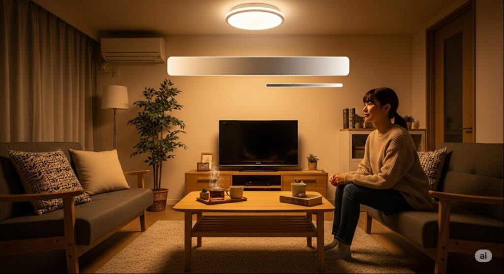 一人暮らしを快適にするシーリングライト術