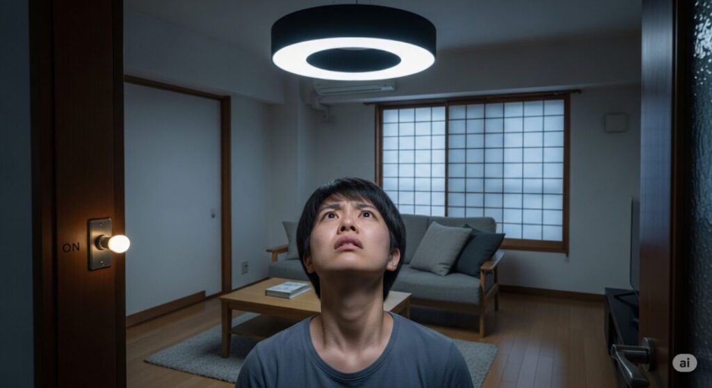 まず確認!シーリングライトがつかない原因