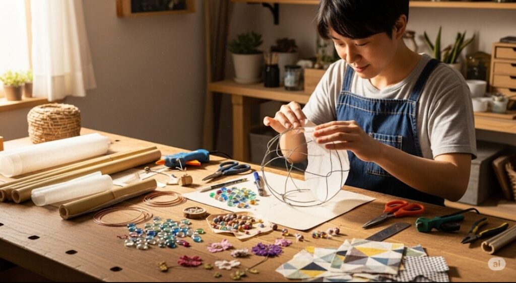 シーリングライトカバーの代用品をおしゃれに自作