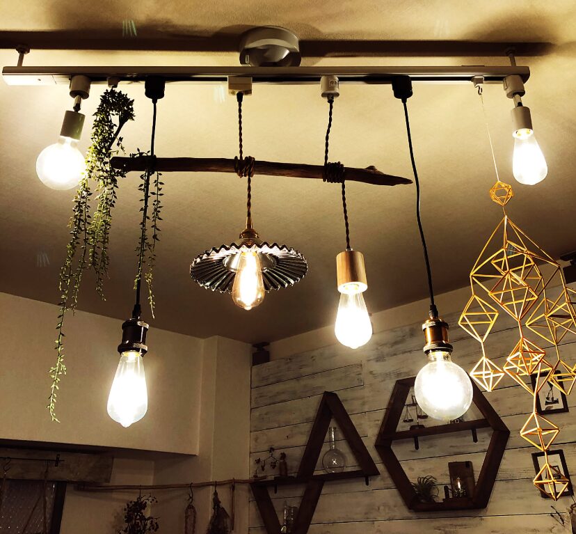 ウッドスティック巻き付け