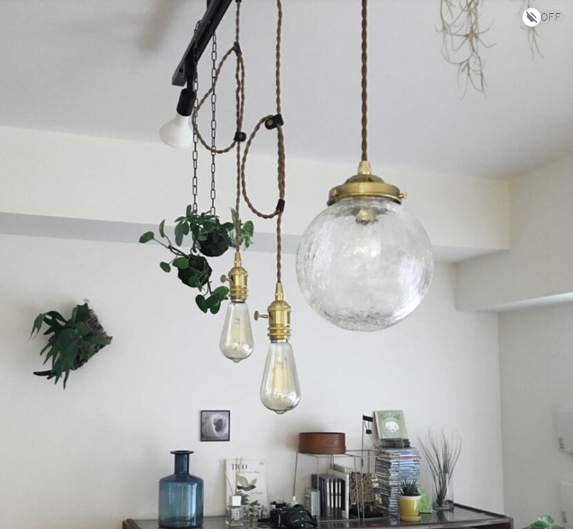 コードクリップ使用ライト