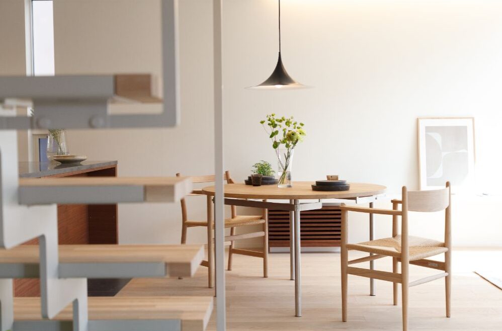 低めのペンダントライト