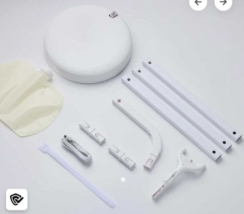 フロアスタンドキットのパーツ