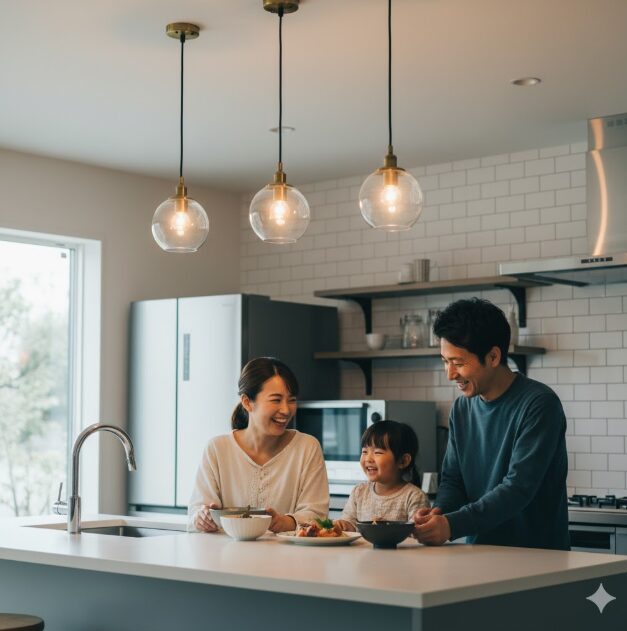 ダウンライトをペンダントライトへ変換する具体策