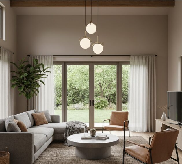 ペンダントライトのコードリールは無印で解決