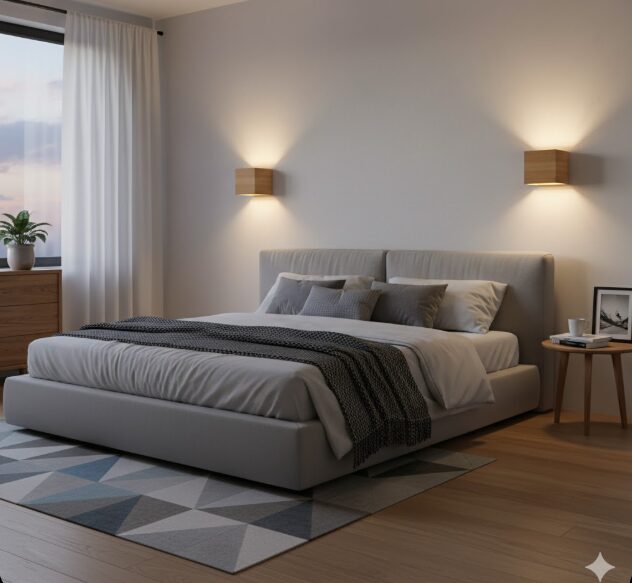 寝室ブラケットライトの高さの最適解