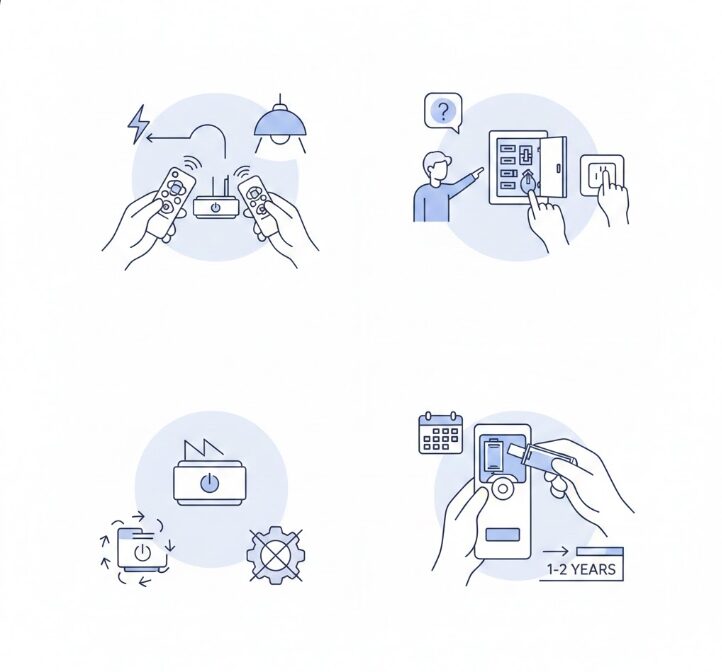 IKEA製スマート電球の設定方法と不具合対策