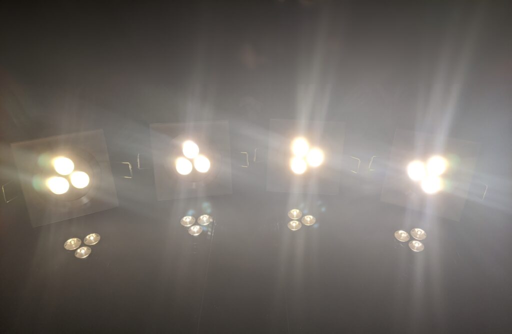 ライトによるグレア