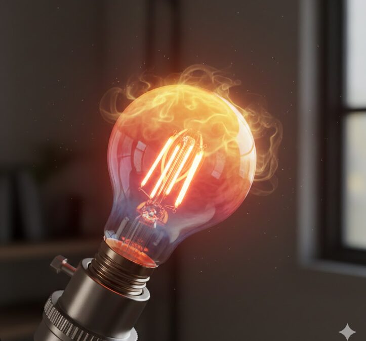 LED電球は熱くなるのが普通?原因と仕組み