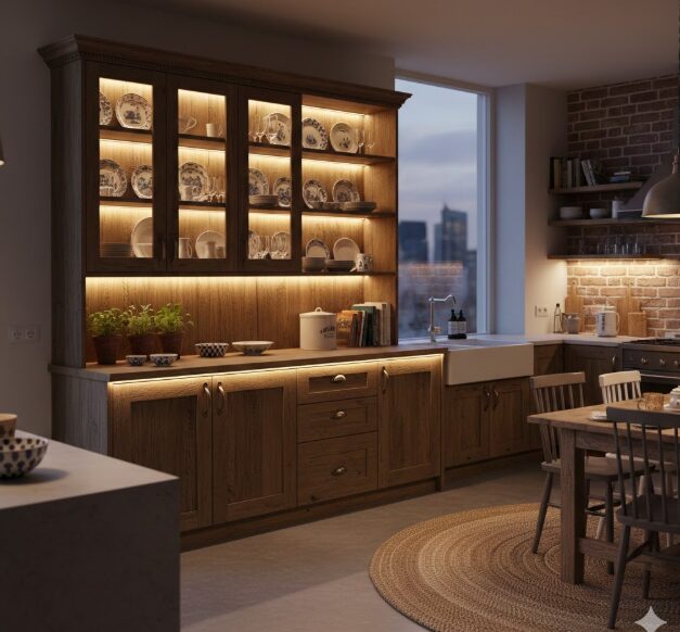 カップボードの間接照明で失敗しない計画術