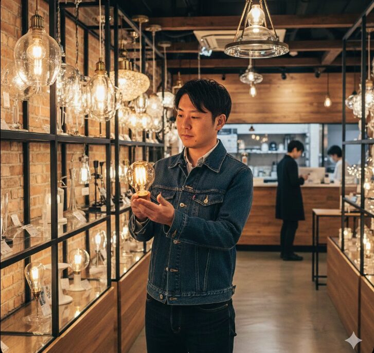 100均で自作!LEDを電球色に変えるフィルム代用術