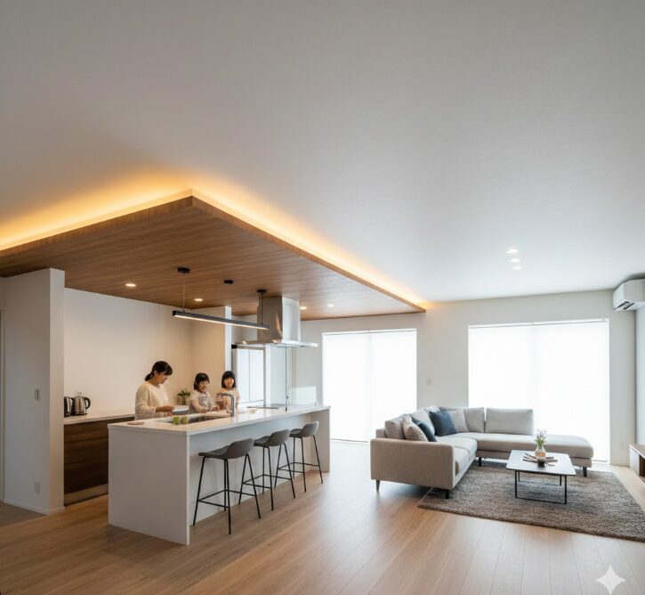 下がり天井と間接照明で後悔しない対策