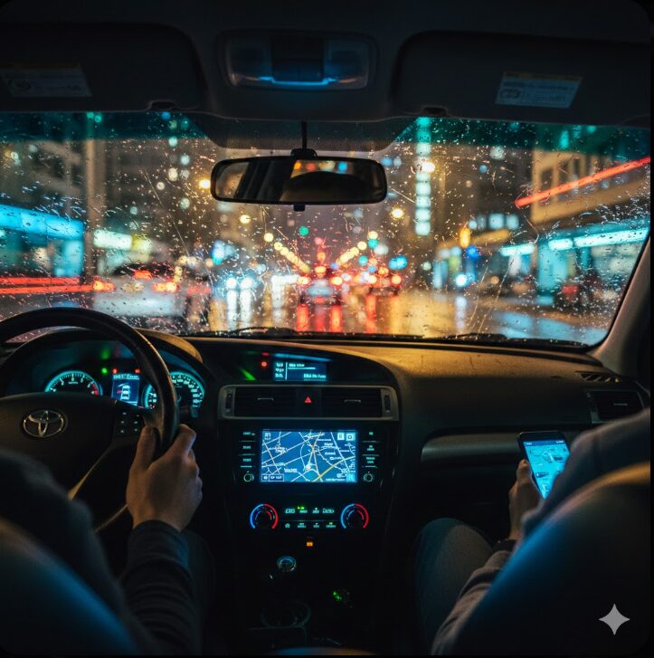 車のフットライトがダサい状態を脱却するプロの技