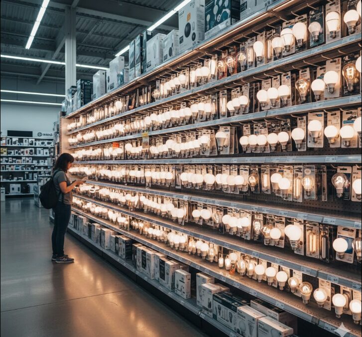 ダイソーのE17LED電球のスペックと注意点