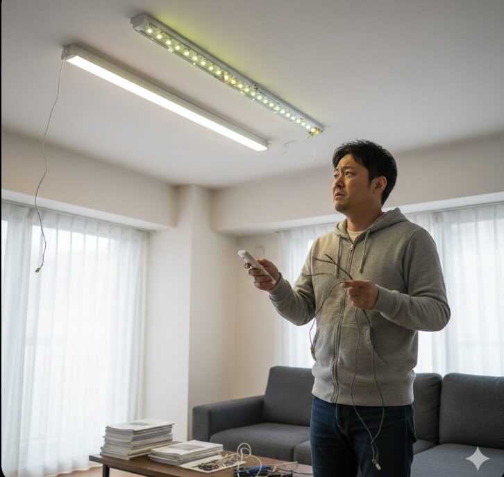 LED電球がチカチカする主な原因と故障の見極め方