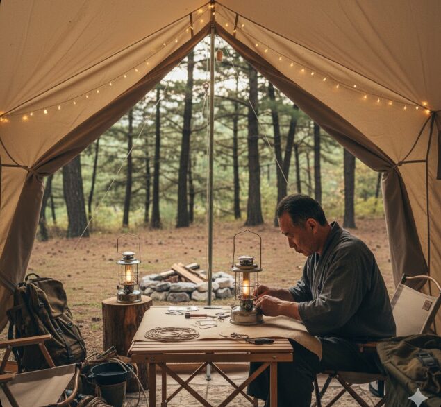 初心者でもできるコールマンのランタン修理の基本